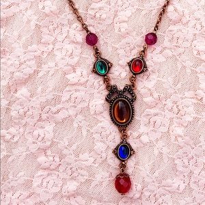 Vintage jewel necklace